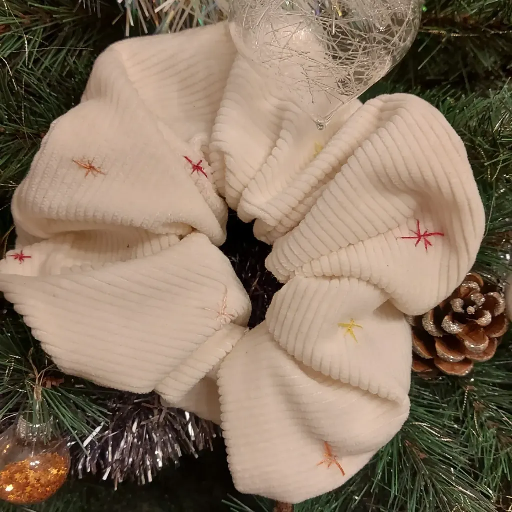 Chouchou Étoile Blanc