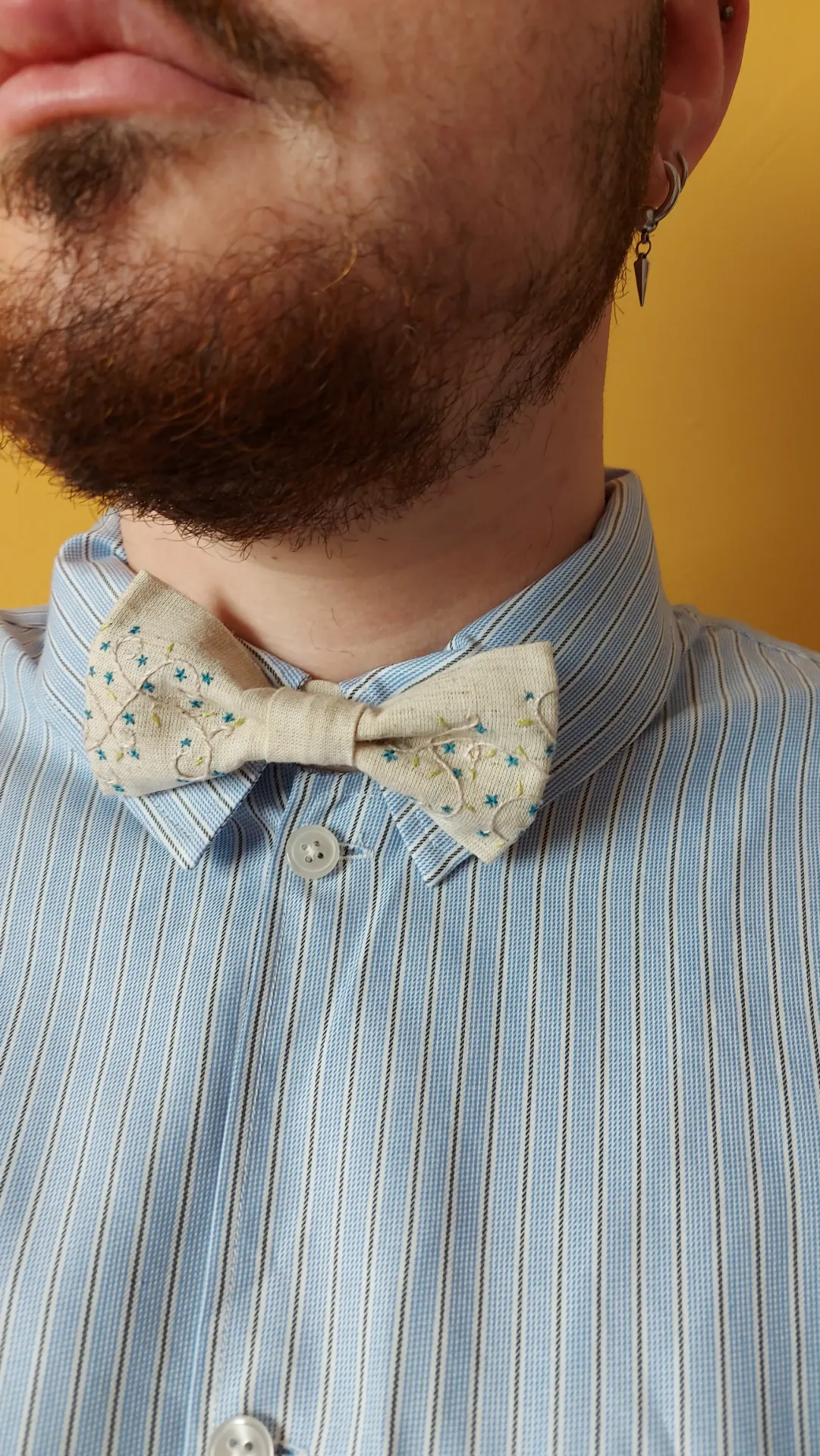 Nœud Papillon Floral